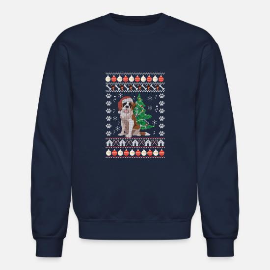 saint bernard ugly christmas sweater